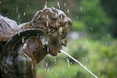 Hurling water